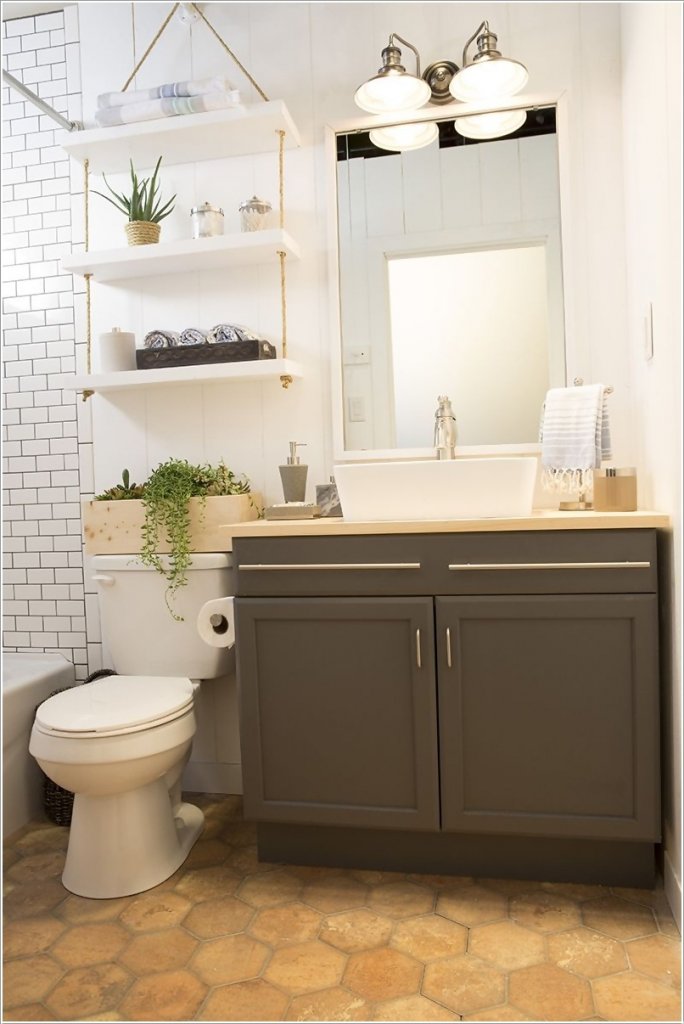 Cách để trang trí cho phòng tắm nhỏ