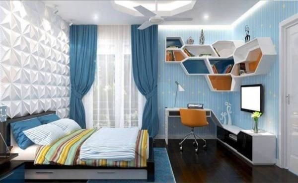 Mẫu phòng ngủ cho bé trai đẹp và cá tính