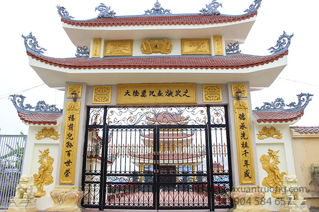 Công trình lăng mộ 