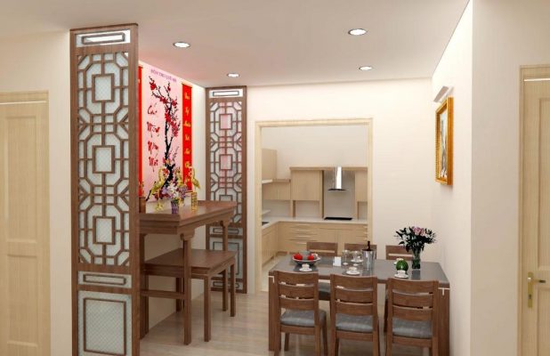Phòng thờ cho nhà nhỏ